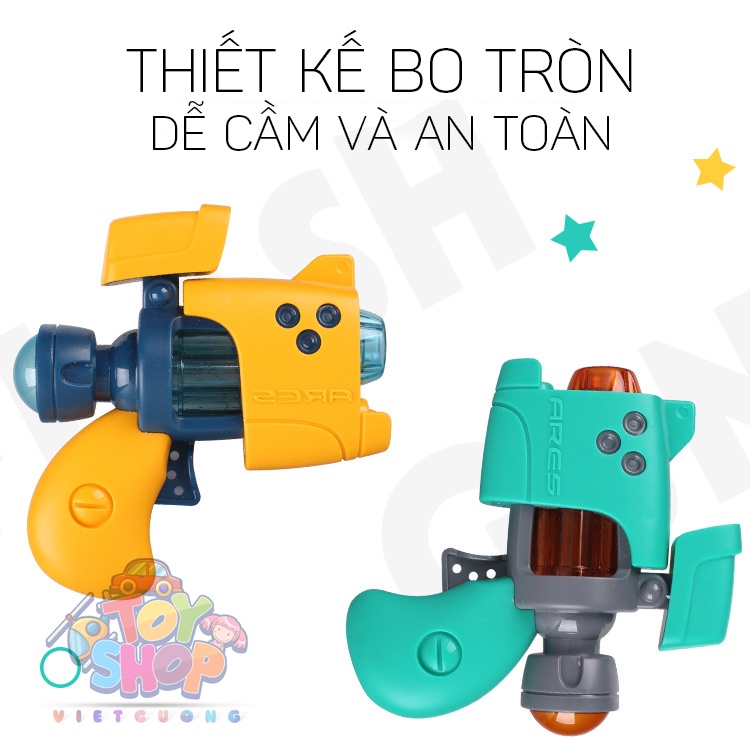 Súng Đồ Chơi Có Đèn Và Phát Nhạc Ngộ Nghĩnh Cho Bé