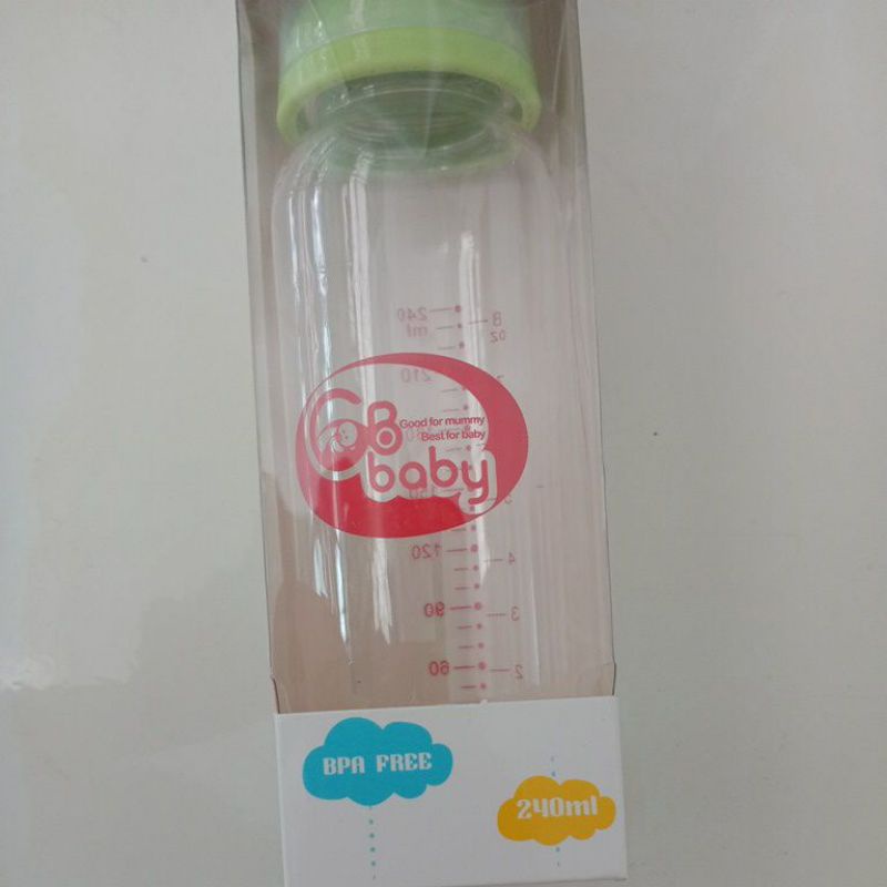 Bình sữa GB-BABY 240ml, 120ml, 60ml không tay cầm