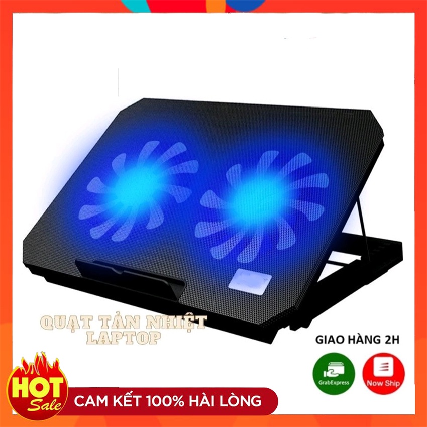 Đế giá đỡ quạt tản hút nhiệt N99 laptop máy tính bền tốt - quạt tản nhiệt to chạy êm làm mát cực nhanh