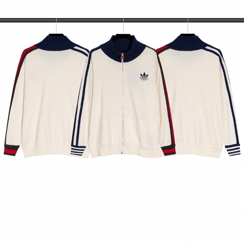 Áo Khoác Cardigan Thêu Logo Adidas X Gucci 100% Chính Hãng Thời Trang Cho Nam Và Nữ