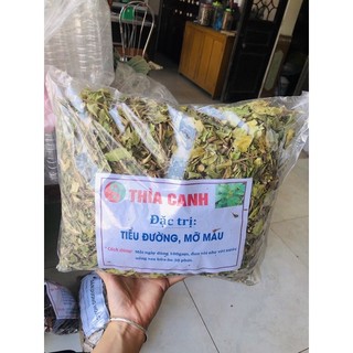 Combo 1Kg Dây thìa canh lá to ,xanh thơm sạch