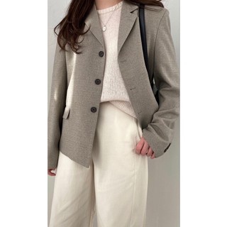 Blazer dạ - Khoác dạ