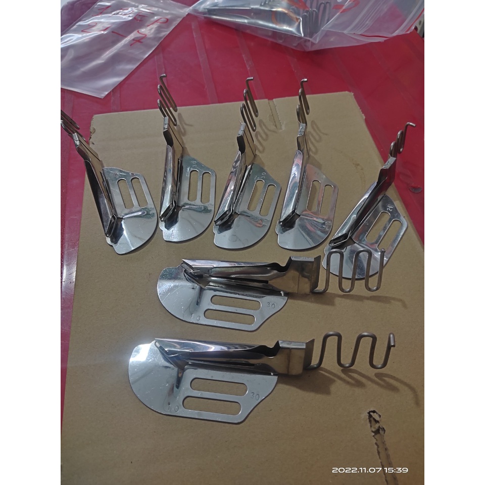 Cữ viền gấp 1 mép máy kansai chần đè