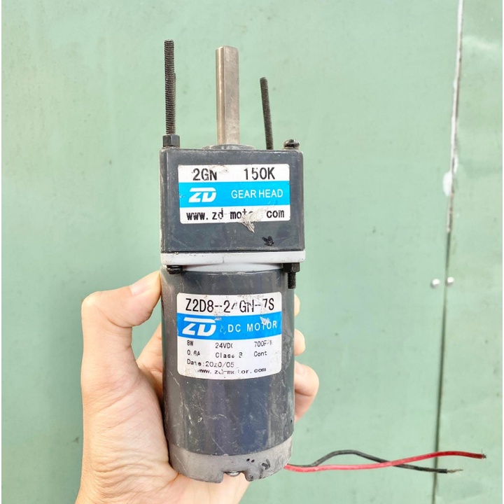 motor giảm tốc nhật bãi 12v 5rpm - 24v 10rpm