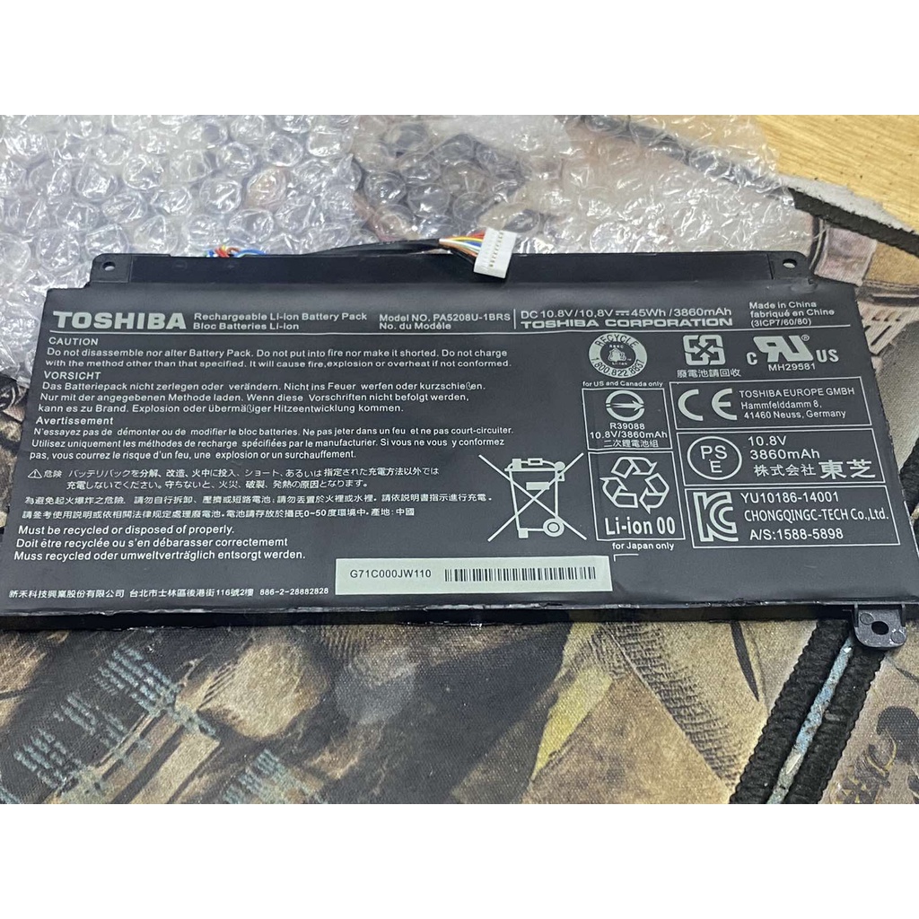 pin laptop toshiba PIN PA5208U-1BRS Battery For TOSHIBA ChromeBook  ZIN