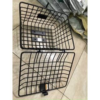 Rổ trước xe Cub có nắp đậy