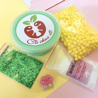 Slime basic size hũ bánh flan 85ml