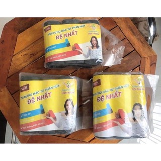 3 cuộn túi đựng rác đen size đủ size đại - trung - tiểu