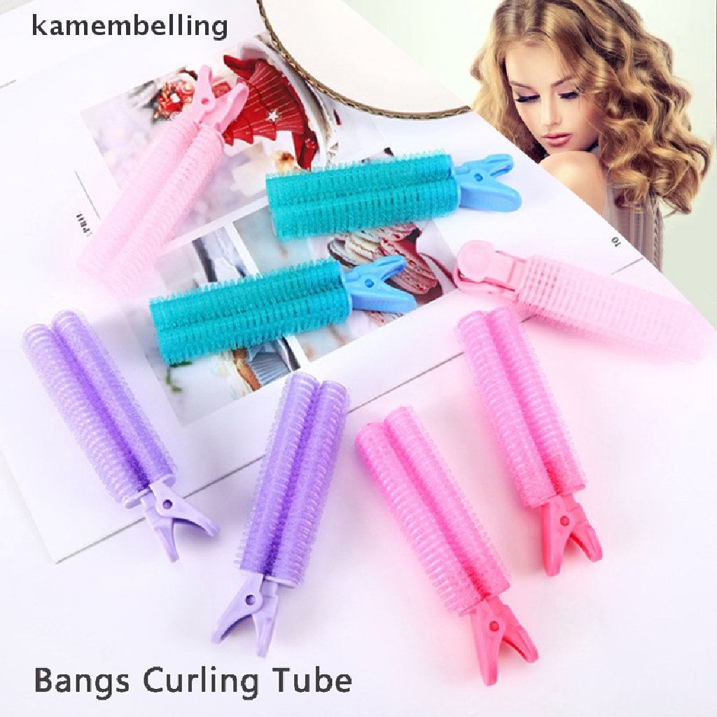 Kamembelling Kẹp Tóc Mái Làm Xoăn Bồng Bềnh Tiện Dụng