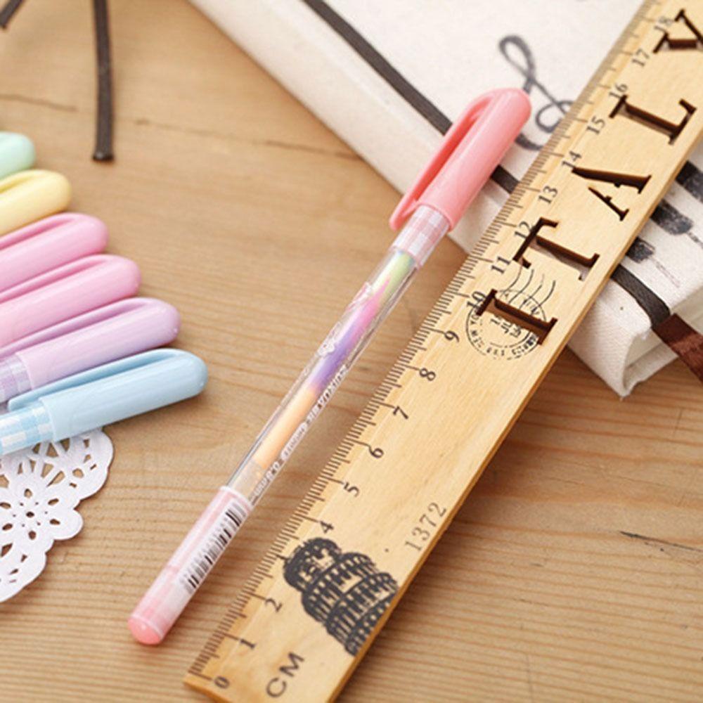 Set 6 Bút Mực Nước Nhiều Màu Sắc Thời Trang