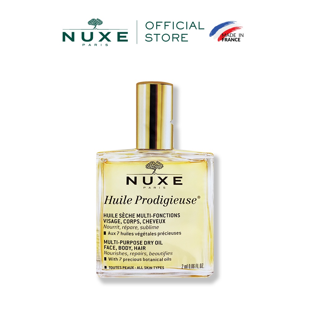 [HB Gift] Dầu dưỡng da đa năng Nuxe Huile Prodigieuse® 2ml