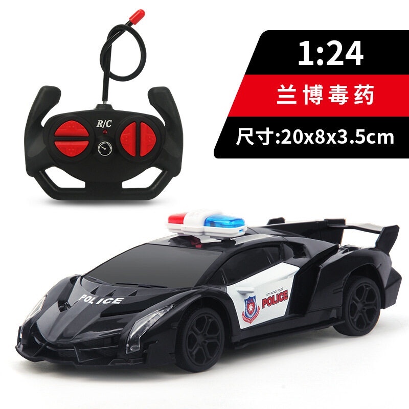 Xe Cảnh Sát Đồ Chơi Điều Khiển Từ Xa Y89  1 / 24 RC