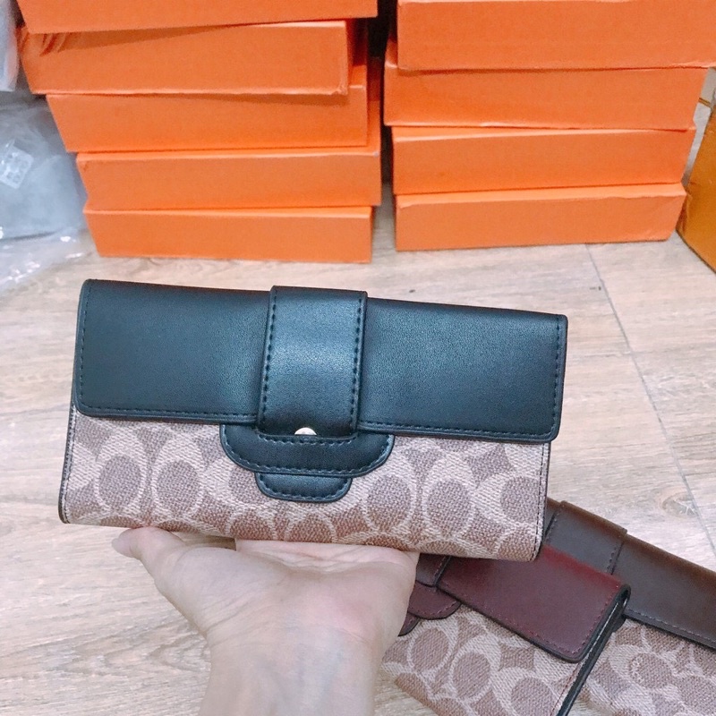 Ví cầm tay pha màu sang chảnh Rosabeli