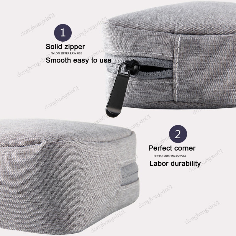 Túi Đựng Dây Cáp / Sạc Dự Phòng / Thẻ SD / Chuột Máy Tính Siêu Bền Tiện Dụng