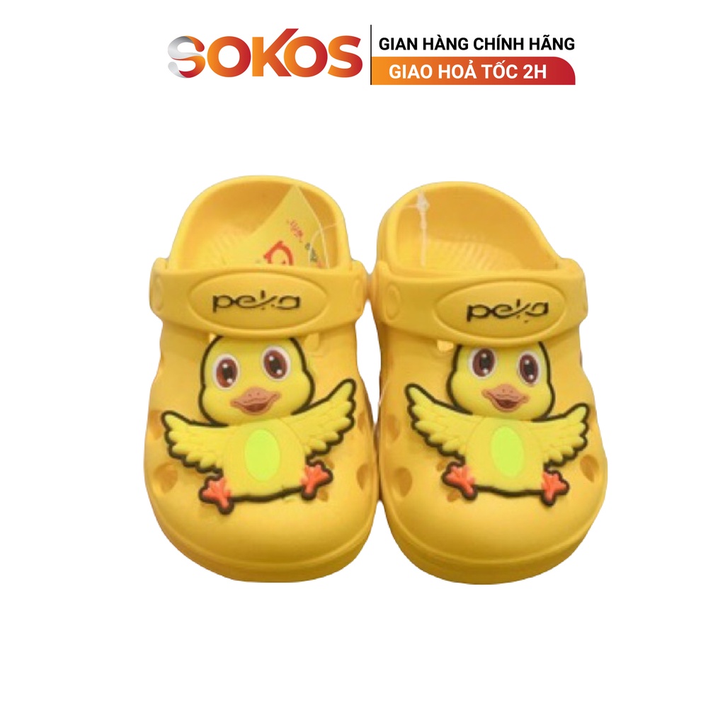 Dép Sục Vịt Cho Bé SOKOS Hàng Thái Lan Dép Sục Cho Bé Dép Sục Trẻ Em Giày Dép Cho Bé