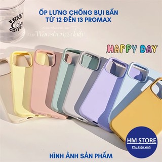 Ốp lưng CHÔNG BỤI BẨN full viền cho 12/12 Pro/12 Promax/13/13 Pro/13 Promax/14/14 Pro/14 Plus/14 Promax