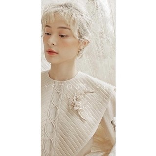 Cài áo hoa chùm cover