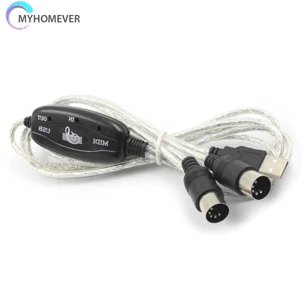 Cáp Chuyển Đổi MIDI Sang USB Chuyên Nghiệp Cho Bàn Phím Điện Tử