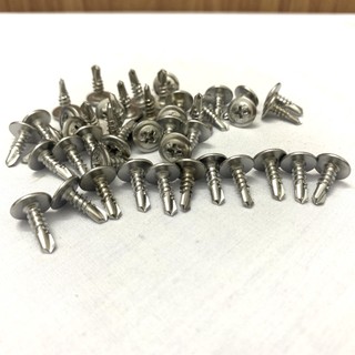 100 gam vít tự khoan inox 304 đầu lồi phi 4 các độ dài