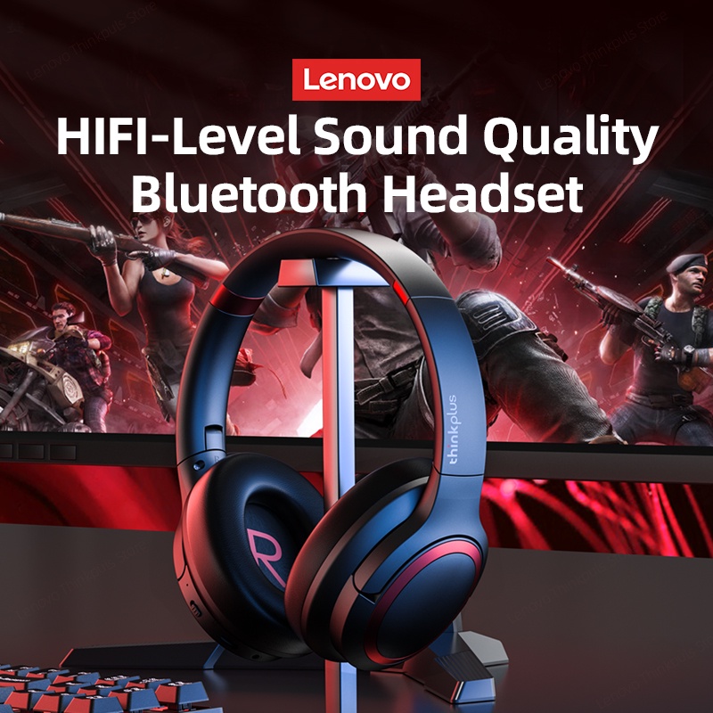 Tai Nghe Nhét Tai Bluetooth Không Dây Âm Thanh Nổi HIFI Chống Ồn Thông Minh Kèm Mic Cho Lenovo TH40