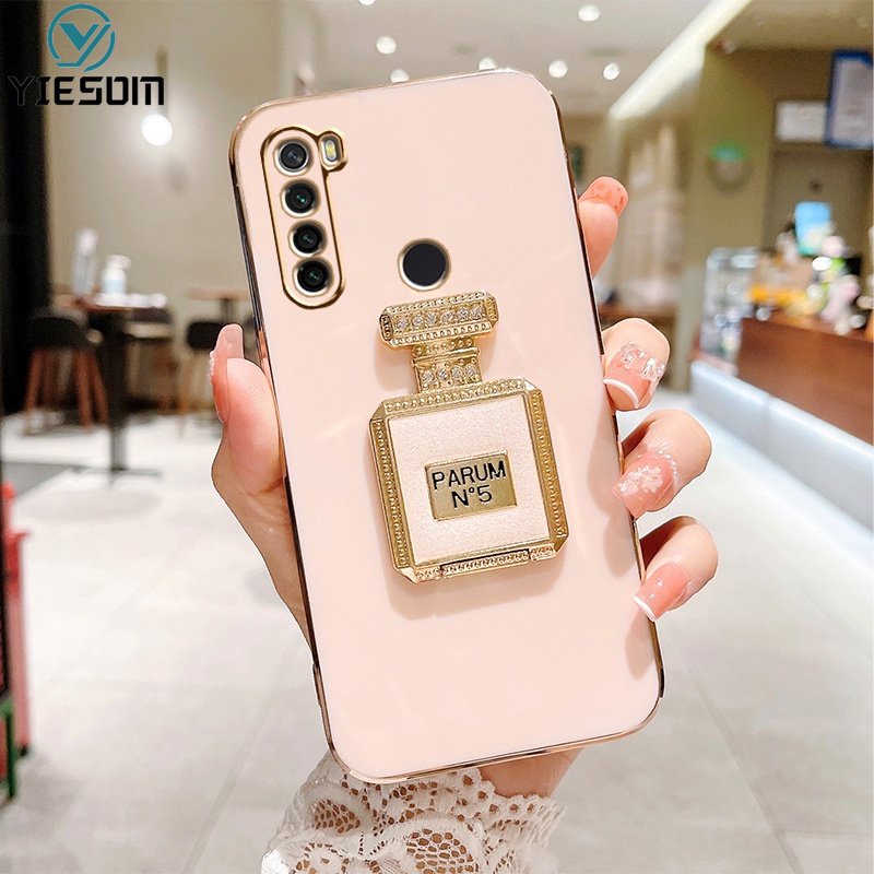 Ốp Điện Thoại Silicon Vuông Có Giá Đỡ Sang Trọng Cho Xiaomi Redmi Note 8 8T 7 5 Pro Redmi 7 5 Plus