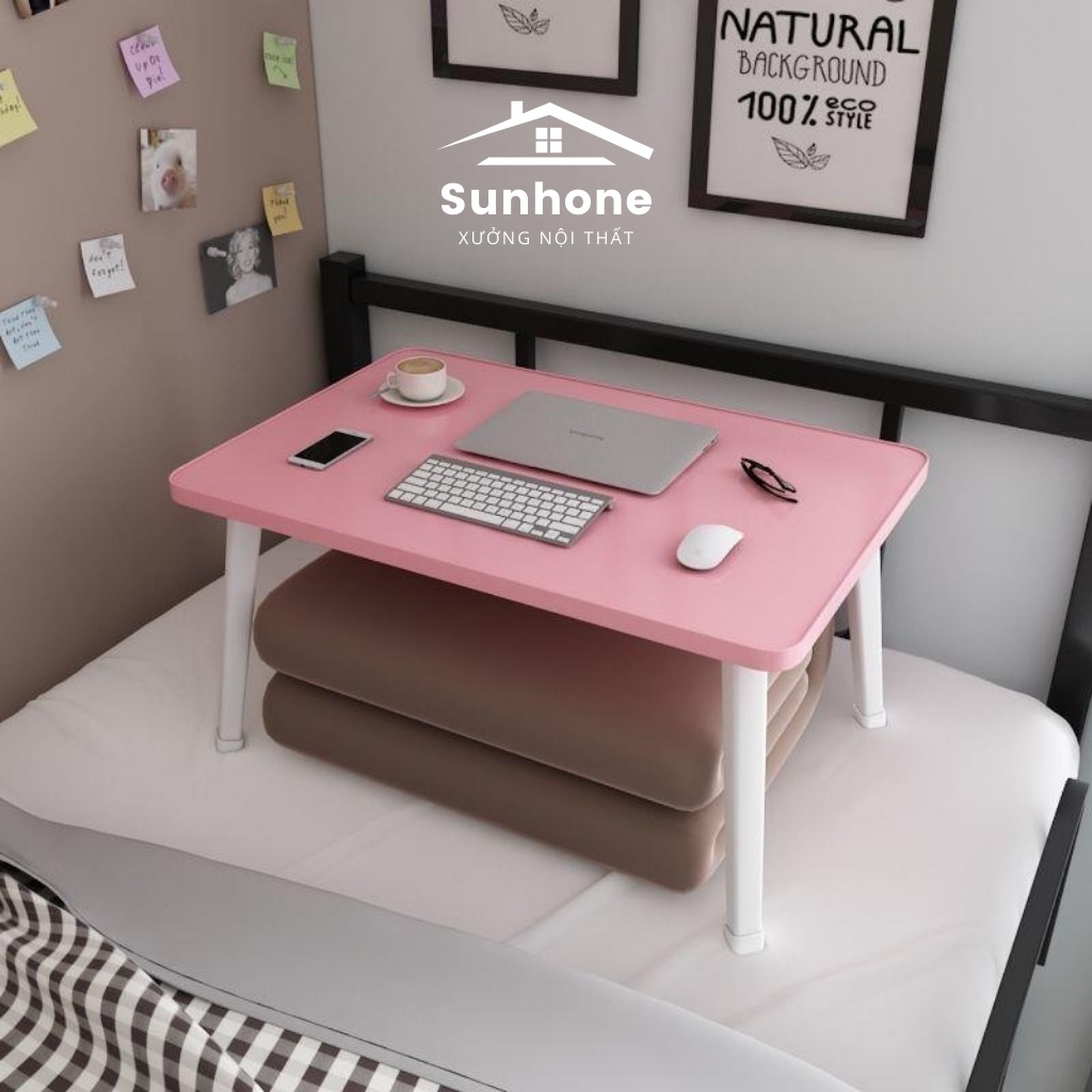Bàn học sinh viên gấp gọn mini, để laptop trên giường, ngồi bệt chất liệu gỗ pdf | BigBuy360 - bigbuy360.vn