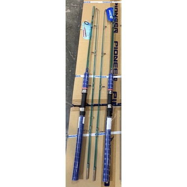 Cần Câu Máy Hai Khúc Đặc Pioneer Blue Crystal 1m8 2m1 2m4