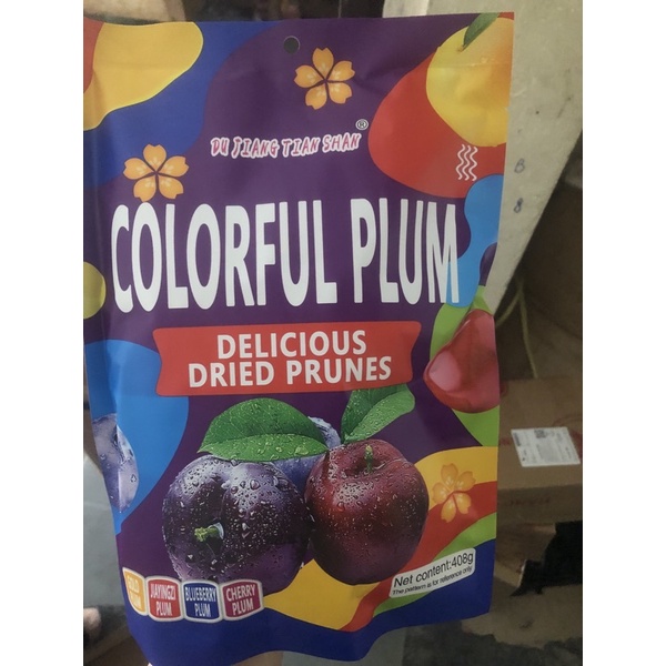 Kẹo ô mai Colorful Plum MIX 5  vị💖 FREESHIP 💖 Gói 408g Siêu HOT HIT