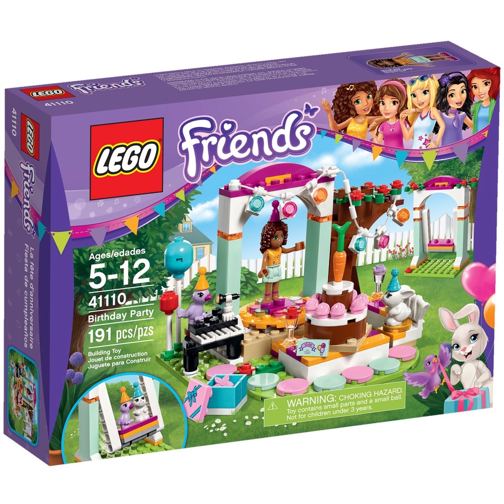 LEGO 41110 Friends - Tiệc sinh nhật thú cưng