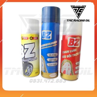 Compo 3 chai dưỡng sên + rửa sên + dưỡng bóng vỏ xe BZ