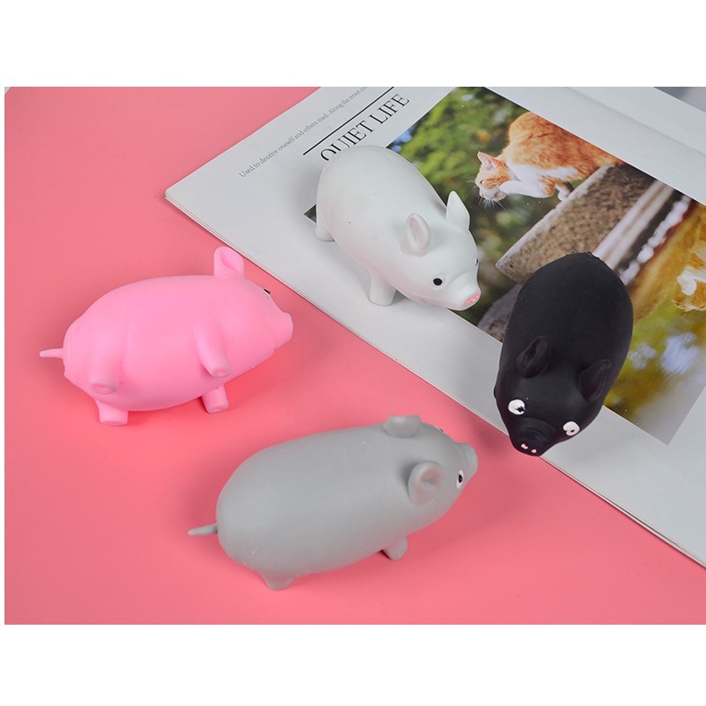 Heo Biến Hình Lala Pig Đồ Chơi Kéo Bóp Xả Stress Lợn Squishy