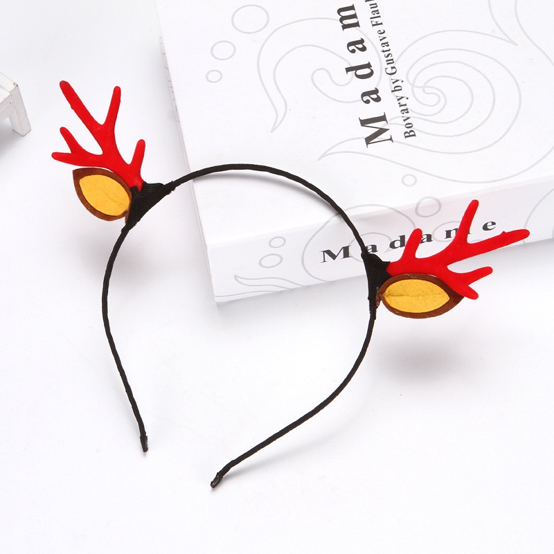 Băng Đô Cài Tóc Hình Sừng Tuần Lộc Giáng Sinh 2022