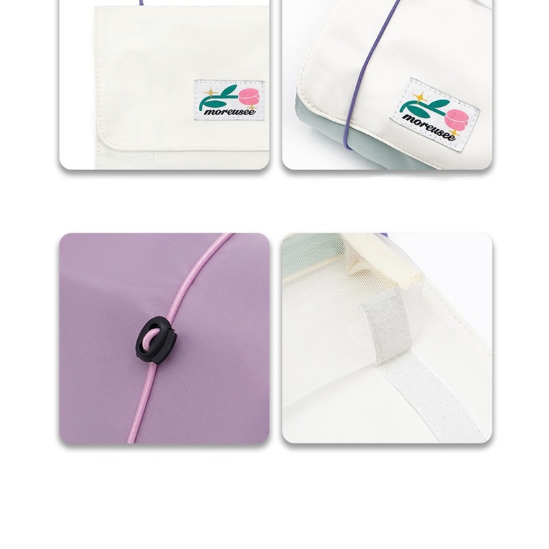 Túi Lưới Đựng Mỹ Phẩm Họa Tiết Hoa Tulip Xinh Xắn Tiện Dụng Khi Đi Du Lịch