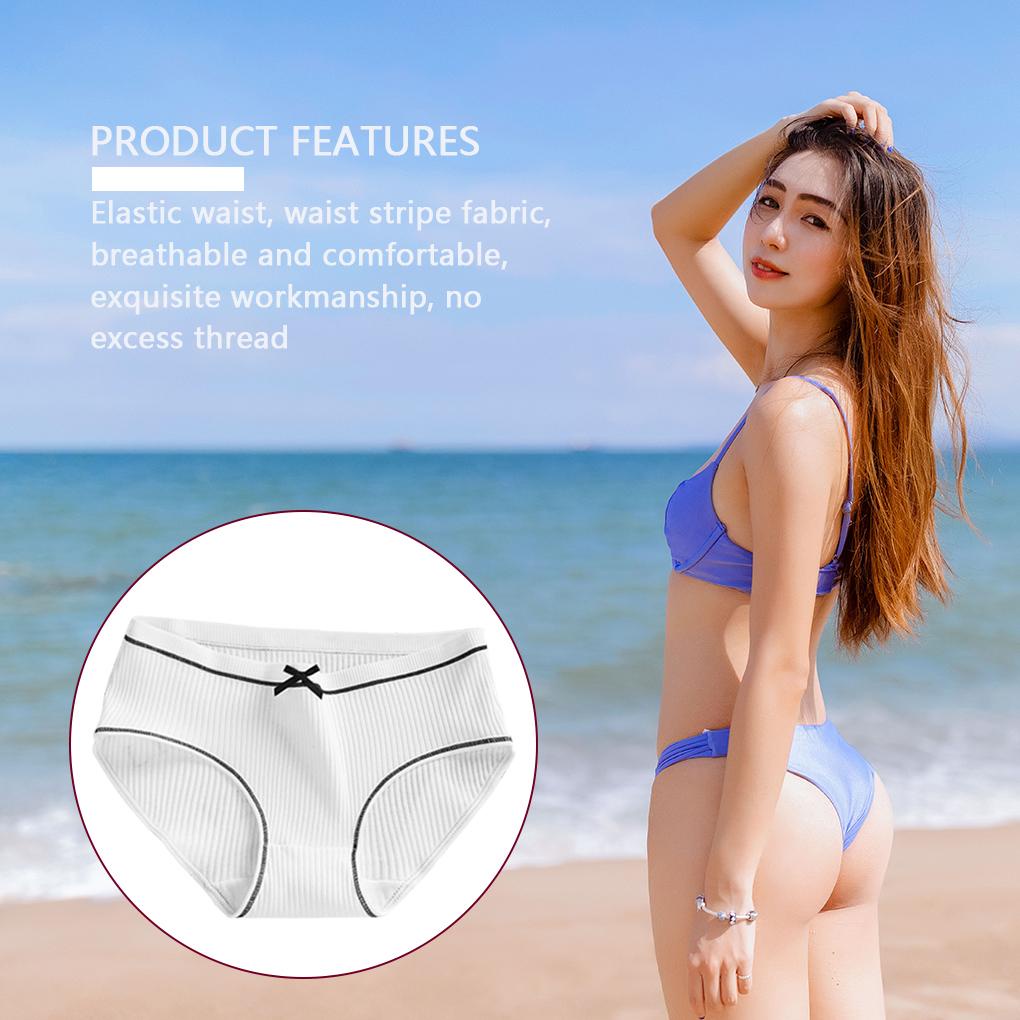 Quần Lót Cotton Thoáng Khí Co Giãn Dành Cho Nữ