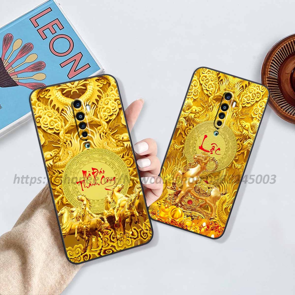 Ốp Oppo Reno / Reno Z / Reno 2 / Reno 2F / Reno 2Z in hình 12 Con Giáp Tài Lộc 3D