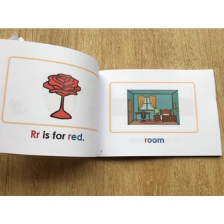 Sách - Little Fox ABC book - in gộp 2 cuốn