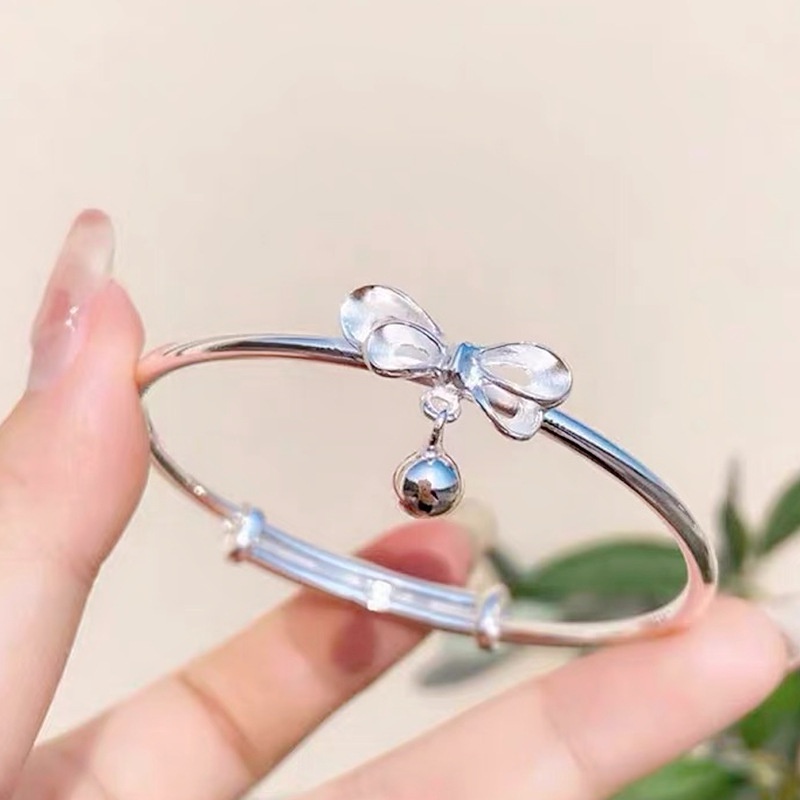 Vòng Đeo Tay Bằng Hợp Kim Bạc Kiểu Công Chúa Ngọt Ngào Cho Nữ
