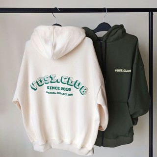 Áo Khoác Hoodie Zip Yosi.club Oversize since 2019