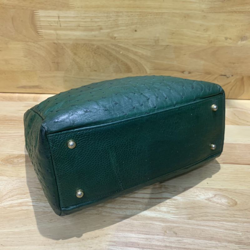 Túi xách da điểu da thật secondhand  12231122