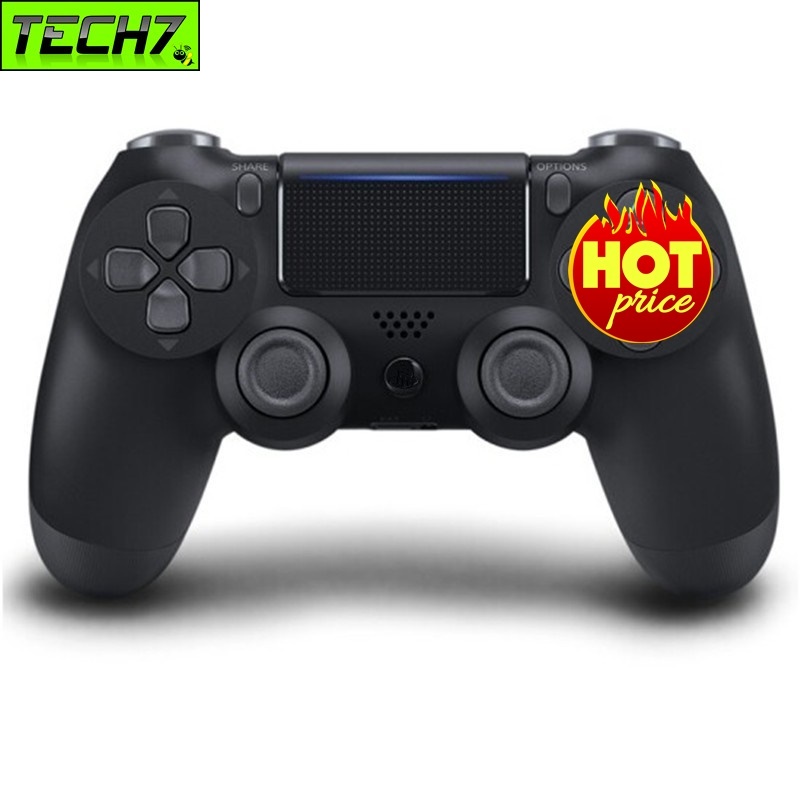 Gamepad Tay Game Không dây Bluetooth PS4 Black cho máy tính - điện thoại - máy game Console