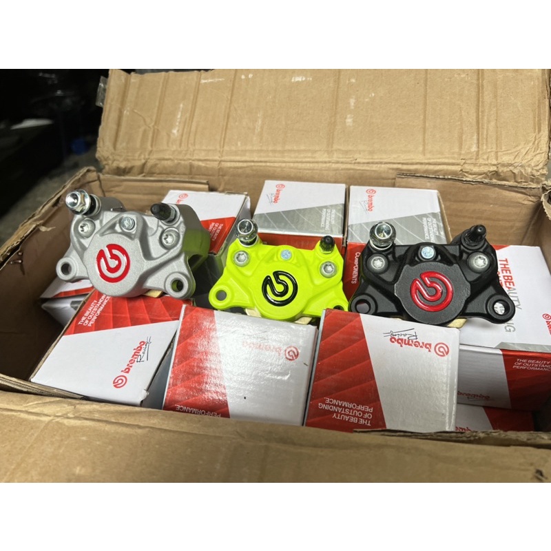 Mua heo dầu thắng brembo 2 pis 2pis đối xứng logo đỏ r15 mt15 xsr155 ...