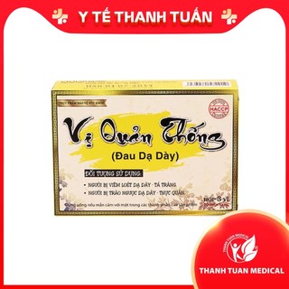 Viên uống Vị Quản Thống Công Đức – lành viêm loét dạ dày, tá tràng, trào ngược thực quản