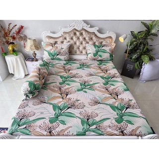Ga gối thun Hàn quốc mẫu lá