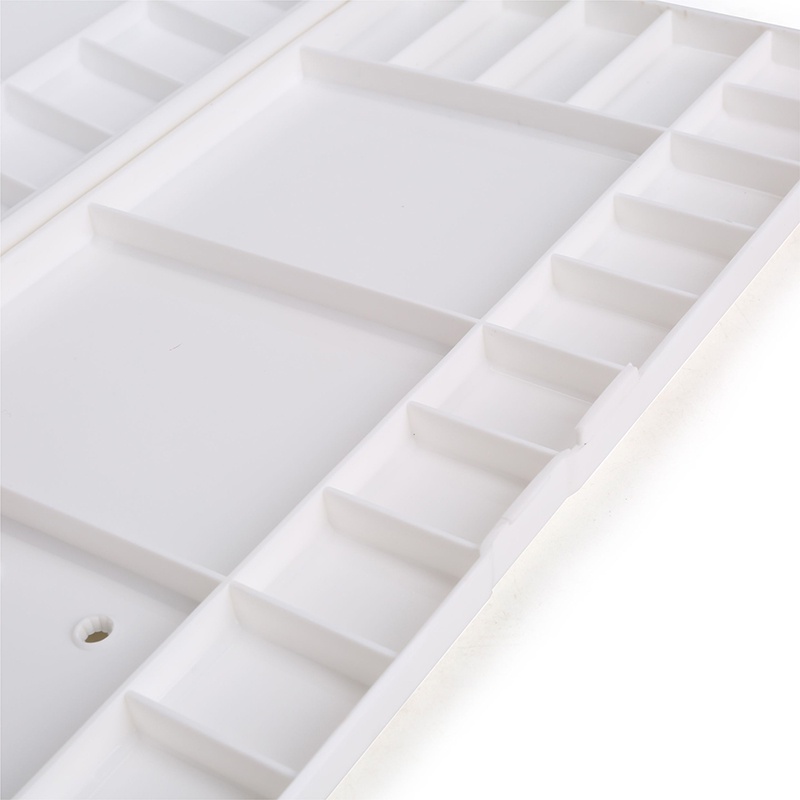 Khay Pha Màu Palette Pha Màu Đôi 33 Ngăn Có Nắp Gập