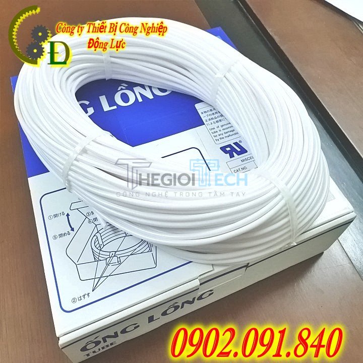 Ống lồng đầu cốt ✴️VIP✴️ ống in nhãn đánh dấu đầu cos dây điện LM-TU giá tốt - phi 1.5 10m