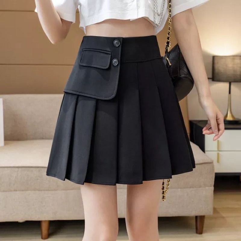 chân váy Hàn dáng chữ A đẹp