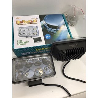 Đèn led trợ sáng 8 bóng lõm Runlai [ CHÍNH HÃNG ]
