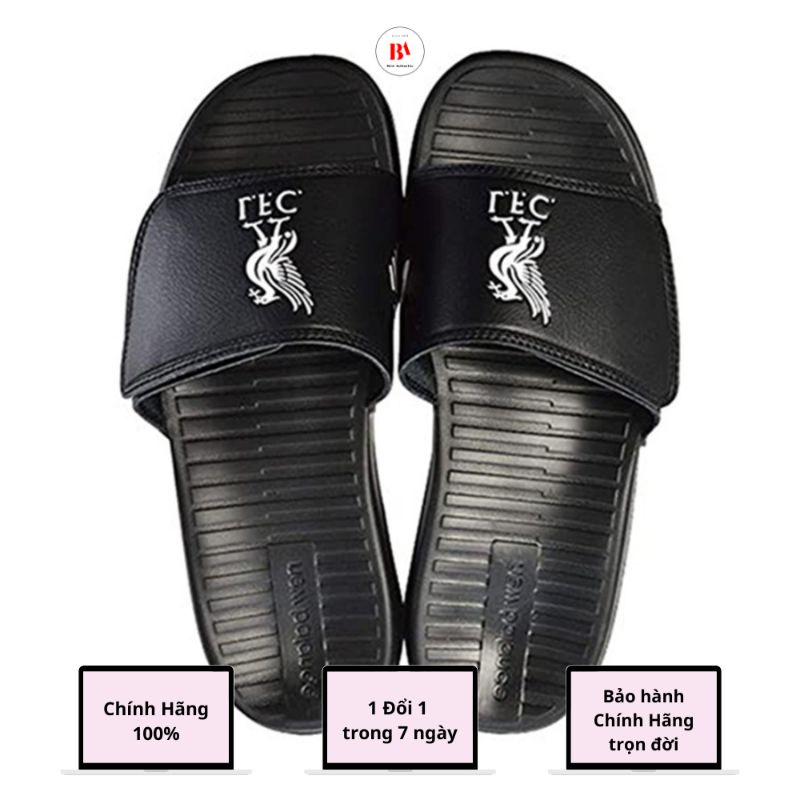 Dép quai dán New Balance x Liverpool Đen