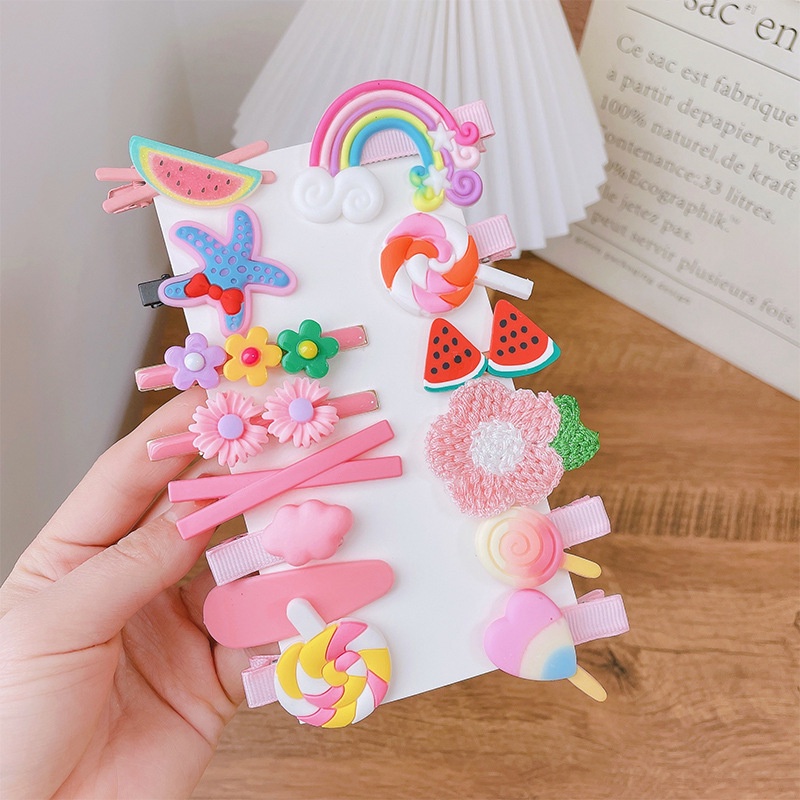 SET 14 KẸP TÓC ĐÁNG YÊU CHO BÉ GÁI 🌟 FREESHIP 🌟