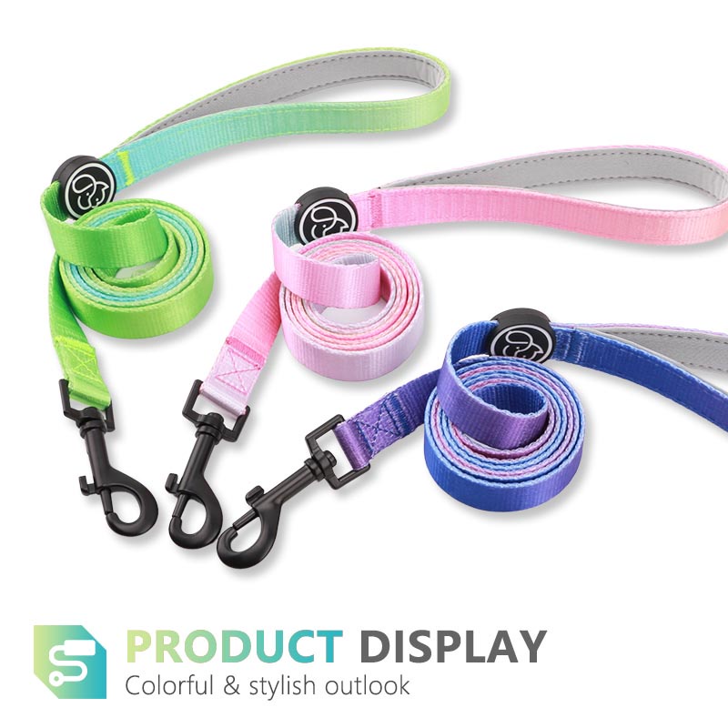 HamshMoc Dây Dắt Thú Cưng Đi Dạo Bằng Nilon Với Tay Cầm Mềm Mại Tiện Dụng Cho Cún Cưng Cỡ Nhỏ / Vừa / Lớn